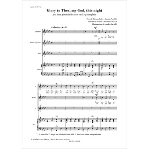 GLORY TO THEE MY GOD THIS NIGHT per coro [DIGITAL]
